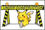 Under construction pikachu animation
